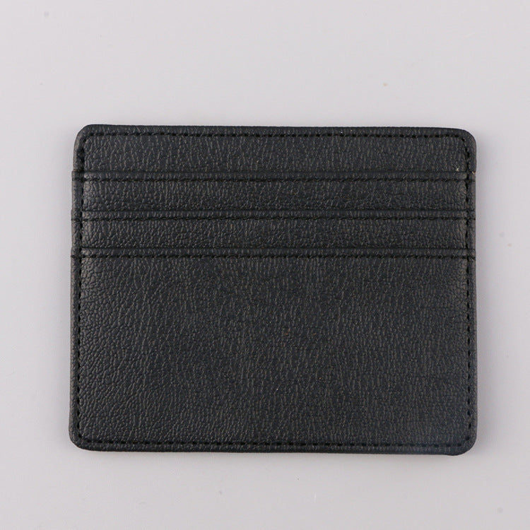 RFID-Blocking PU Leather Cardholder