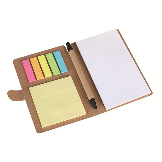 Custom Kraft Paper Notepad with Pen