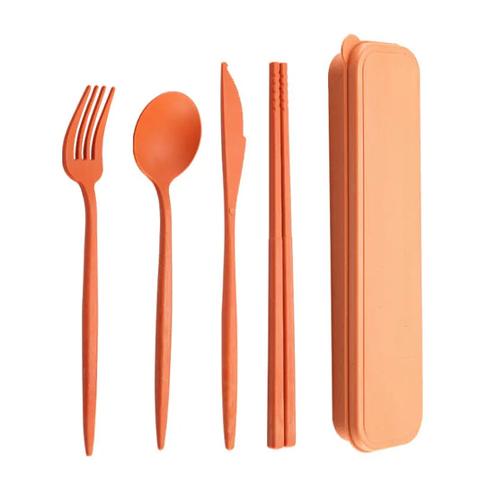 4-in-1 Wheat Cutlery Set