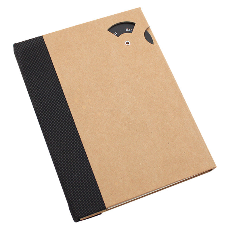 Triple-Layer Kraft Business Memo Pad with Ruler
