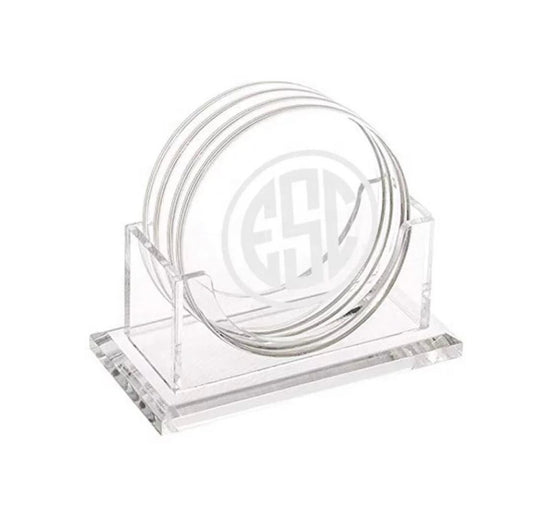 Clear Acrylic Coasters