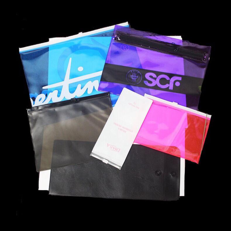 Colorful PVC Transparent Zipper Bag
