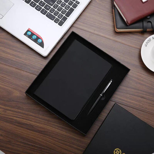 Premium PU Book & Pen Set