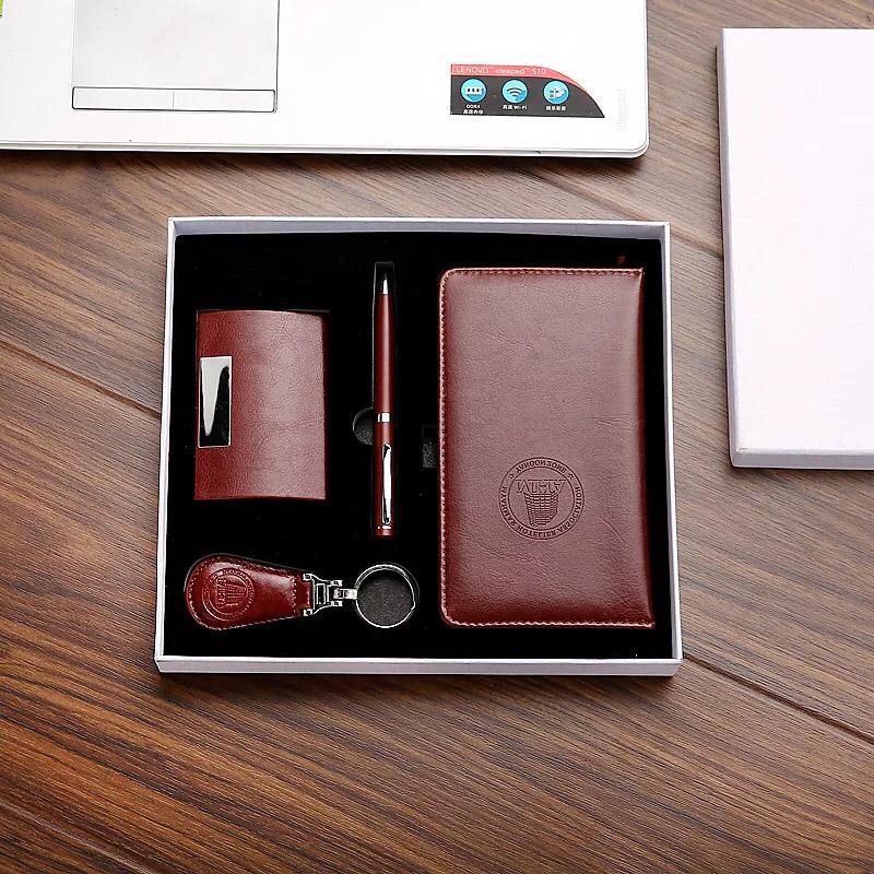 PU Book, Namecard Holder & Keychain Set