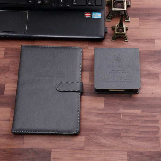 PU Notebook & Memo Pad Set