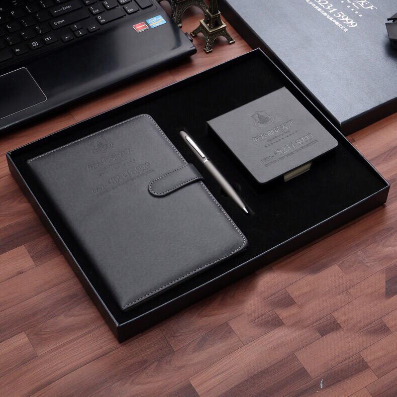PU Notebook & Memo Pad Set