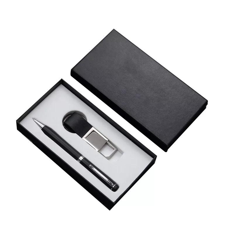 Executive PU Gift Set with Keychain & Pen