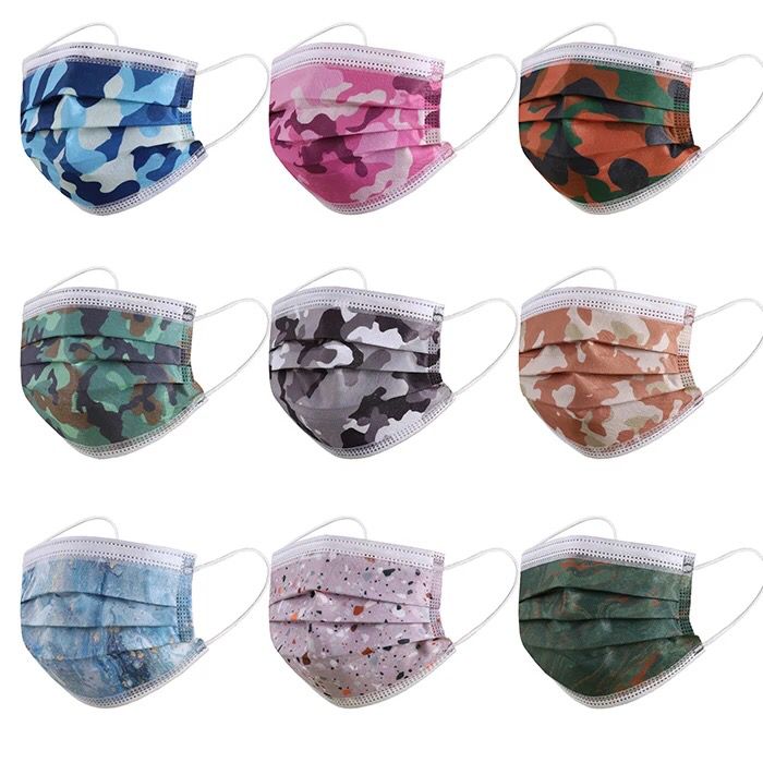 Custom 3 Ply Disposable Face Mask