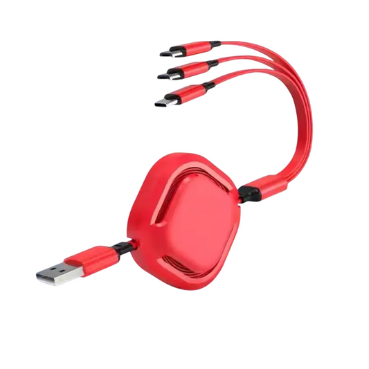 Retractable USB Charging Cable