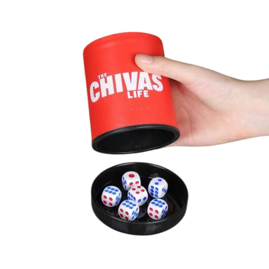 Dice Set with Cup