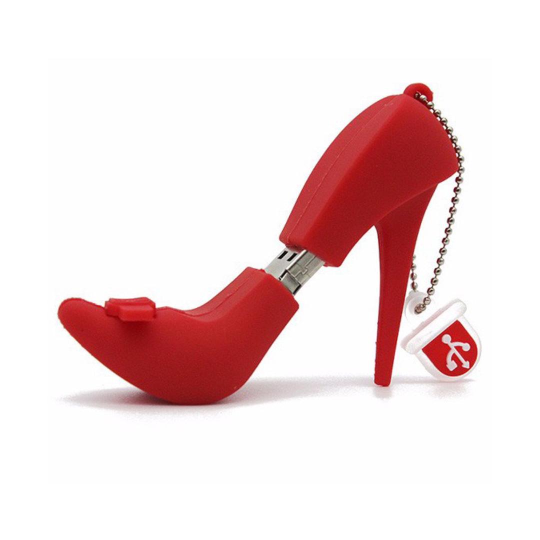 Custom High Heel Shoe-Shaped Branded USB Flash Drives – Fun, Stylish Promotional Gift