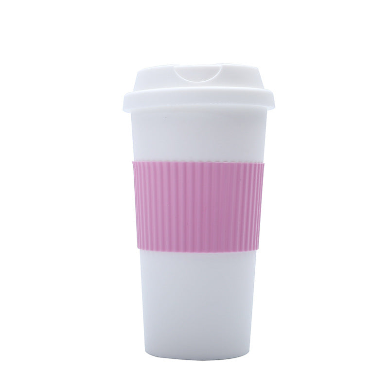 Large-Capacity Silicone Sleeve Mug