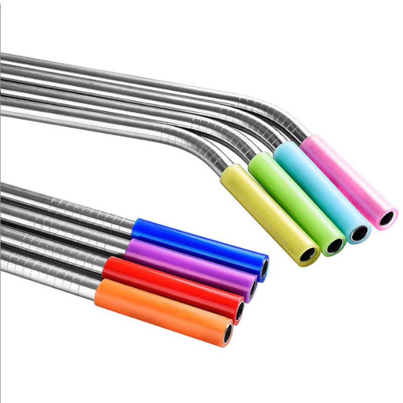 Premium Custom Metal Straw Set