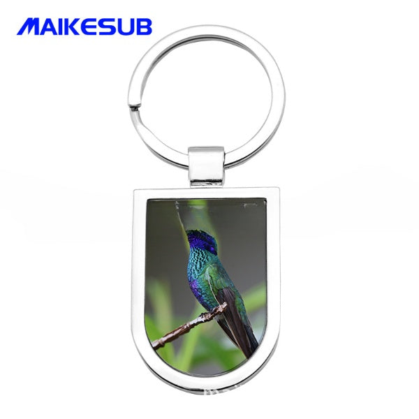 Blank Metal Keychain for Heat Transfer Printing