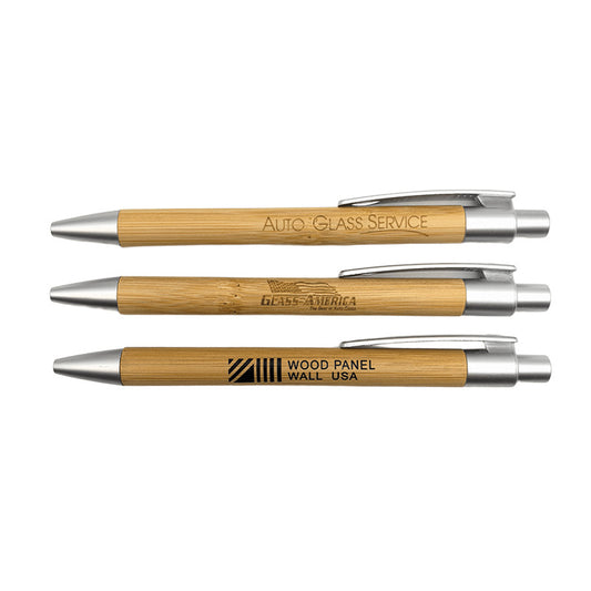 Cross-Border Silver Bamboo Ballpoint Pen