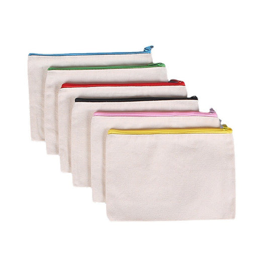 Custom Canvas Zipper Pouch