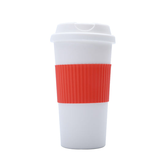 Large-Capacity Silicone Sleeve Mug