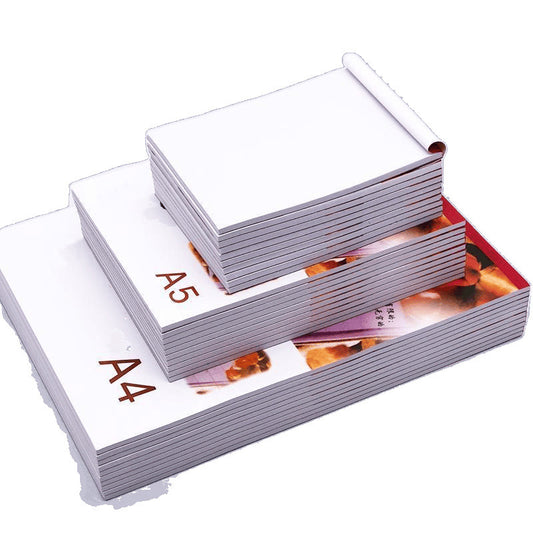 Set of 10 Thickened Blank Notepads