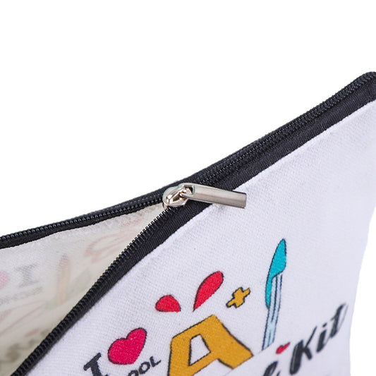 Custom Canvas Zipper Bags