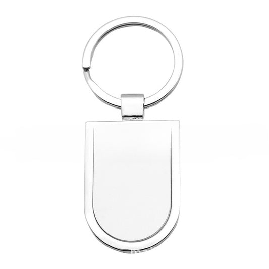 Blank Metal Keychain for Heat Transfer Printing