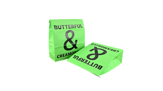 Custom Logo White Card Handle Paper Bags