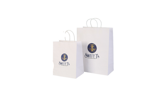 Custom Kraft Takeaway Bags with Handles