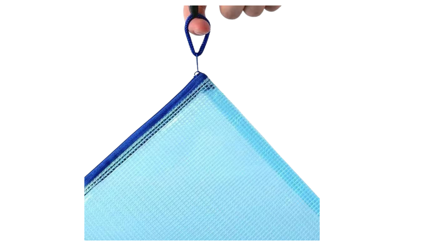 A4 Waterproof Transparent Mesh Bag