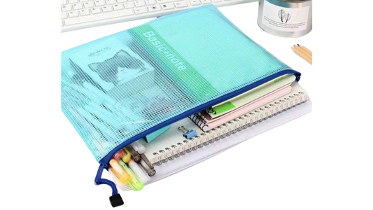 A4 Waterproof Transparent Mesh Bag