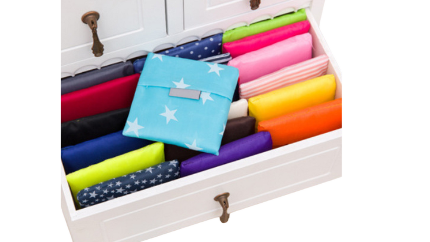 Custom Floral Foldable Shopping Bags