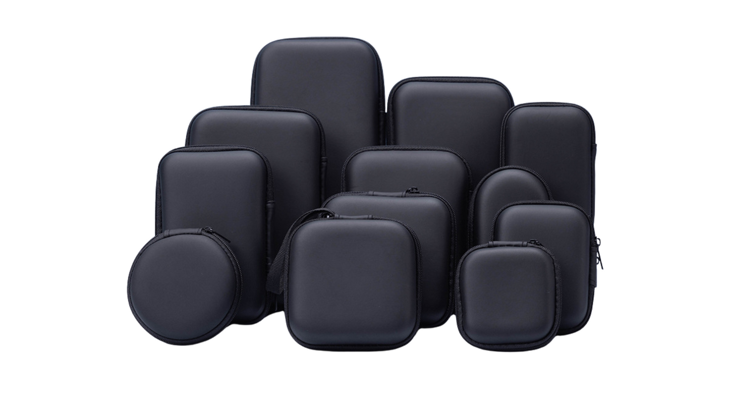 EVA Storage Bag - Earphone, Data Cable, and Charger Organizer