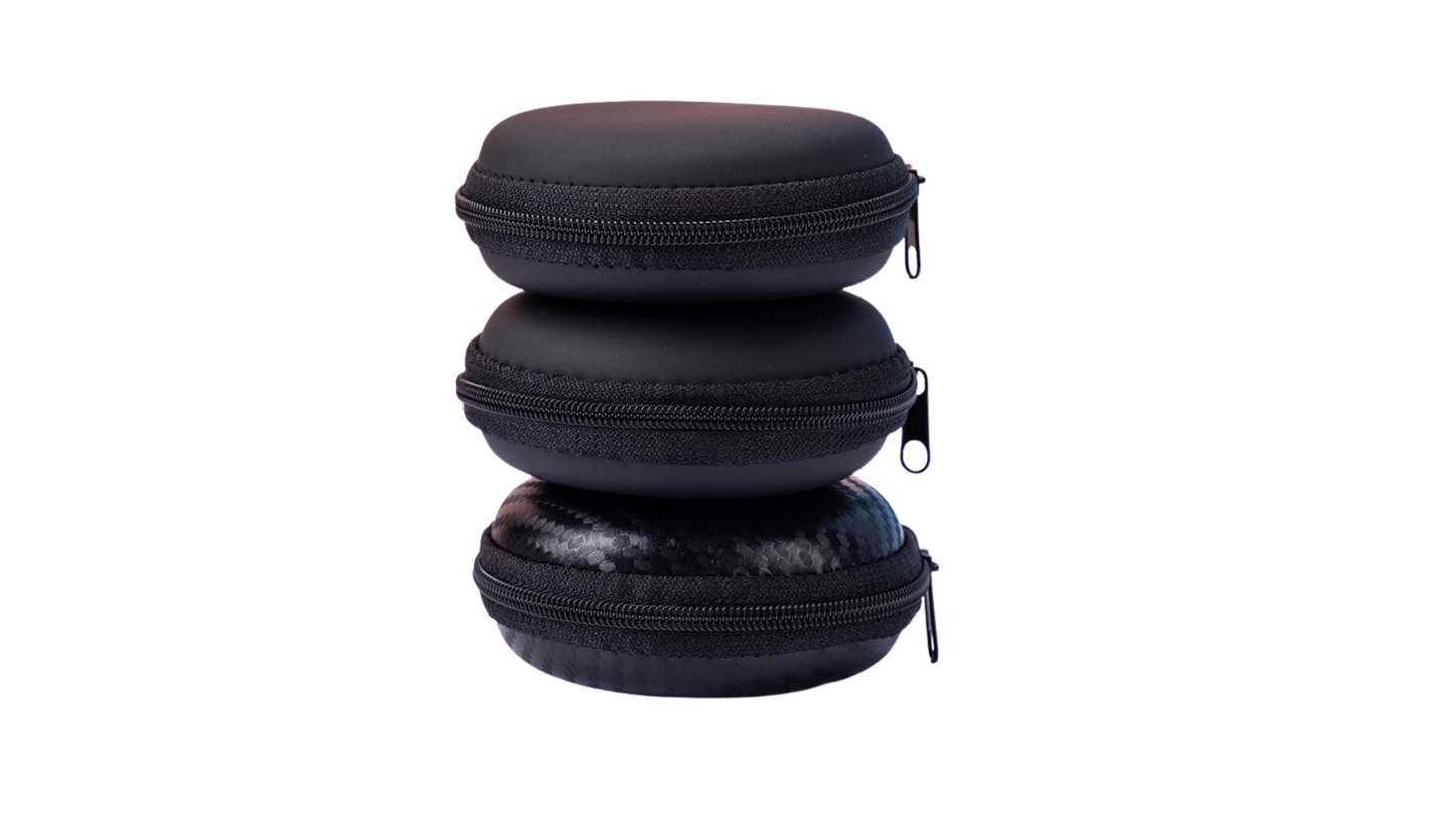 Round EVA Case for Bluetooth Earphones and USB Accessories