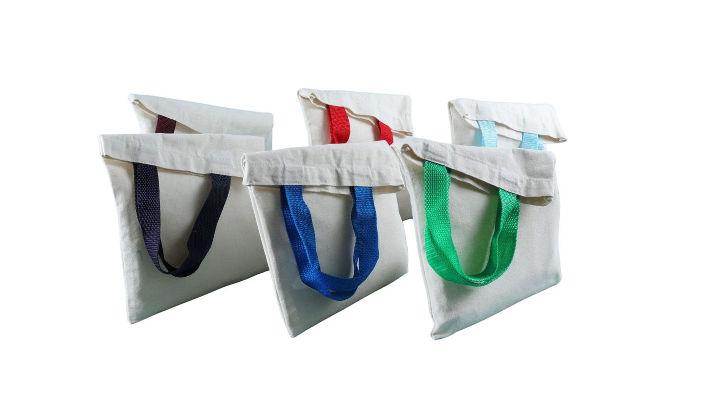 Black Custom Canvas Tote Bag Various Colours