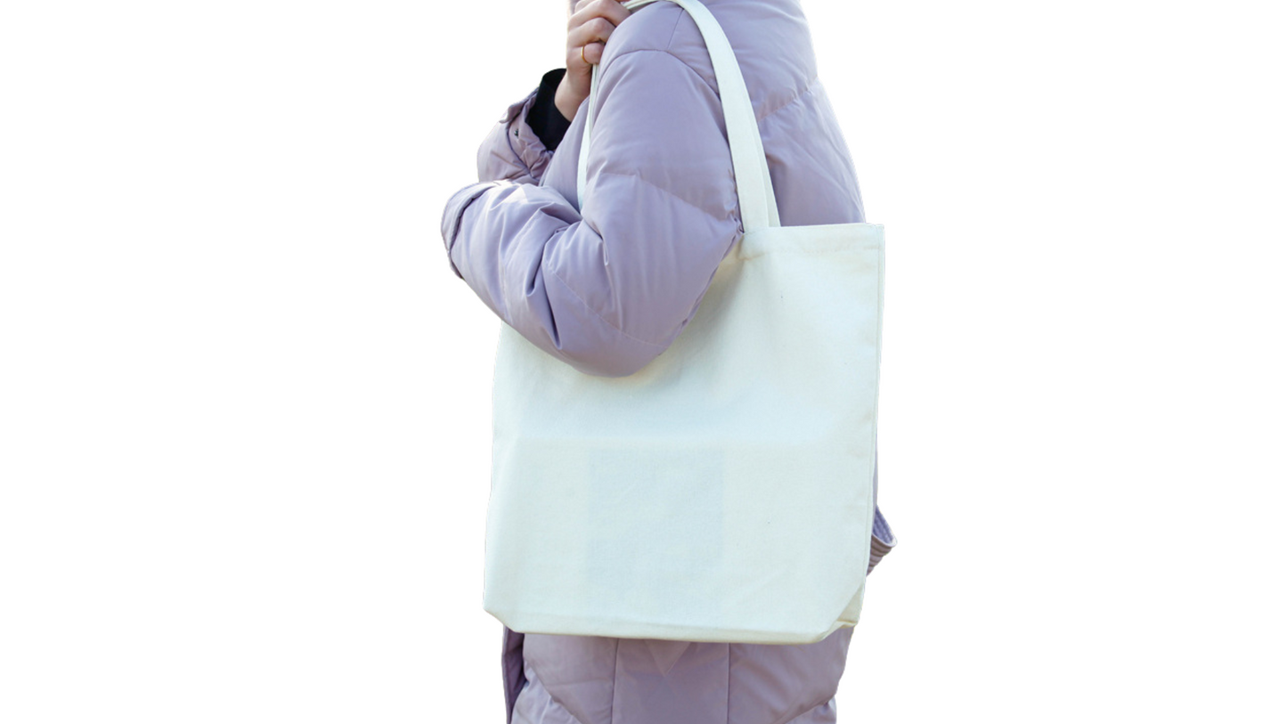 Blank Canvas Tote Bag For Shopping