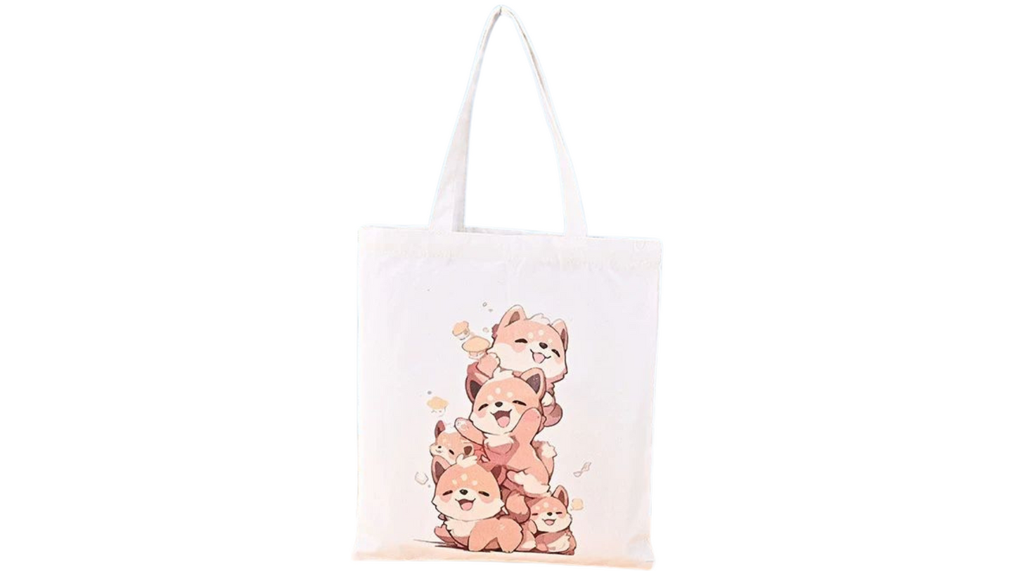 Blank Canvas Bag with Customizable Logo