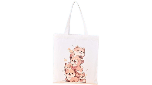 Blank Canvas Bag with Customizable Logo