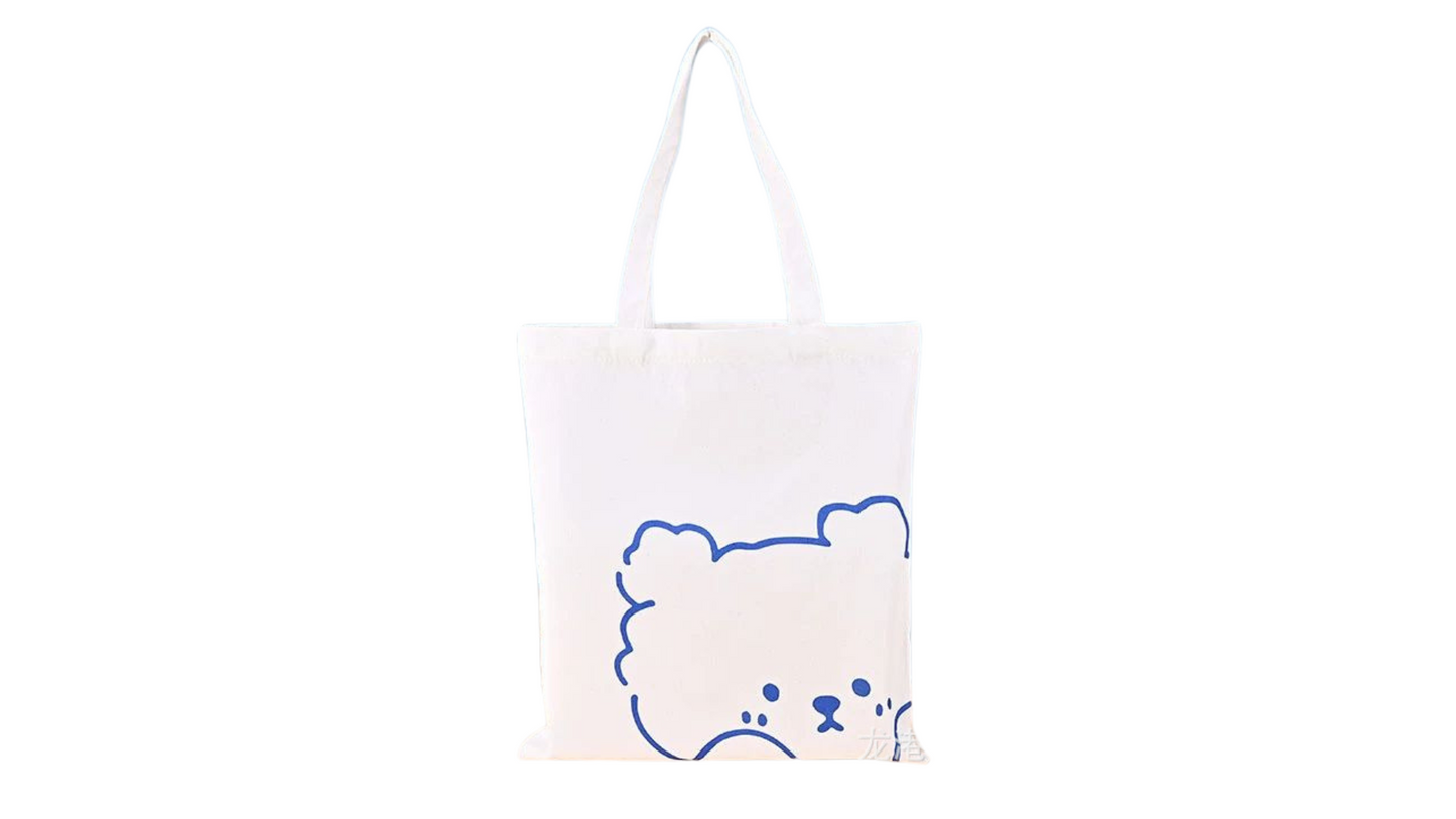 Blank Canvas Bag with Customizable Logo