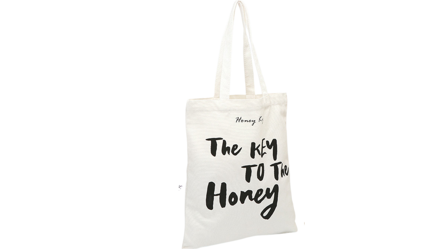 Blank Canvas Bag with Customizable Logo
