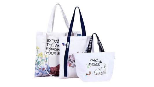 Custom Canvas Bags with Logo Printing