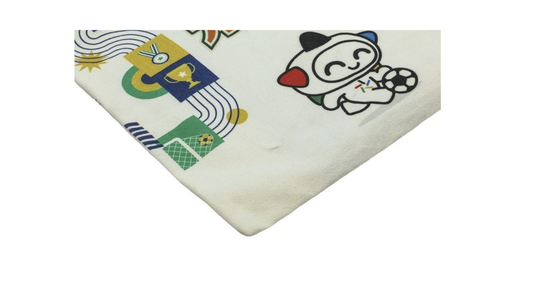 Stylish Tote Bag with Colorful Logo Printing