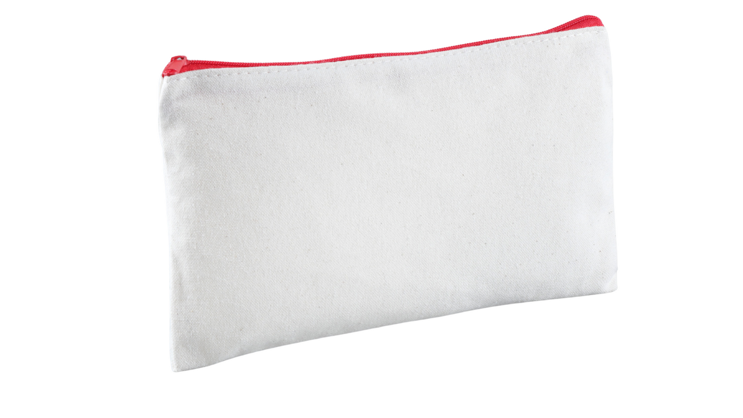 Custom Cotton Canvas Zipper Pouch