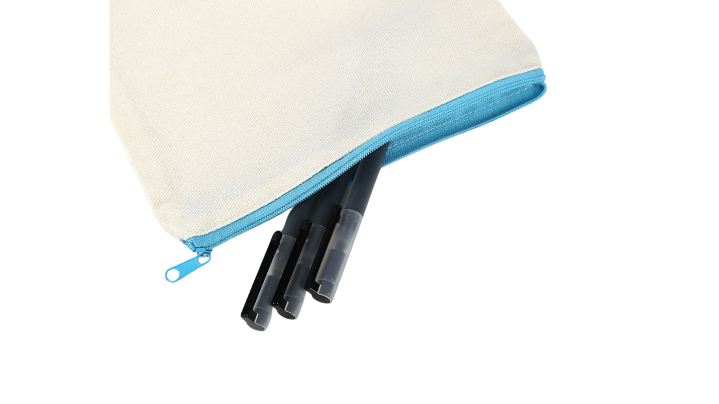 Minimalist Canvas Organizer Pouch