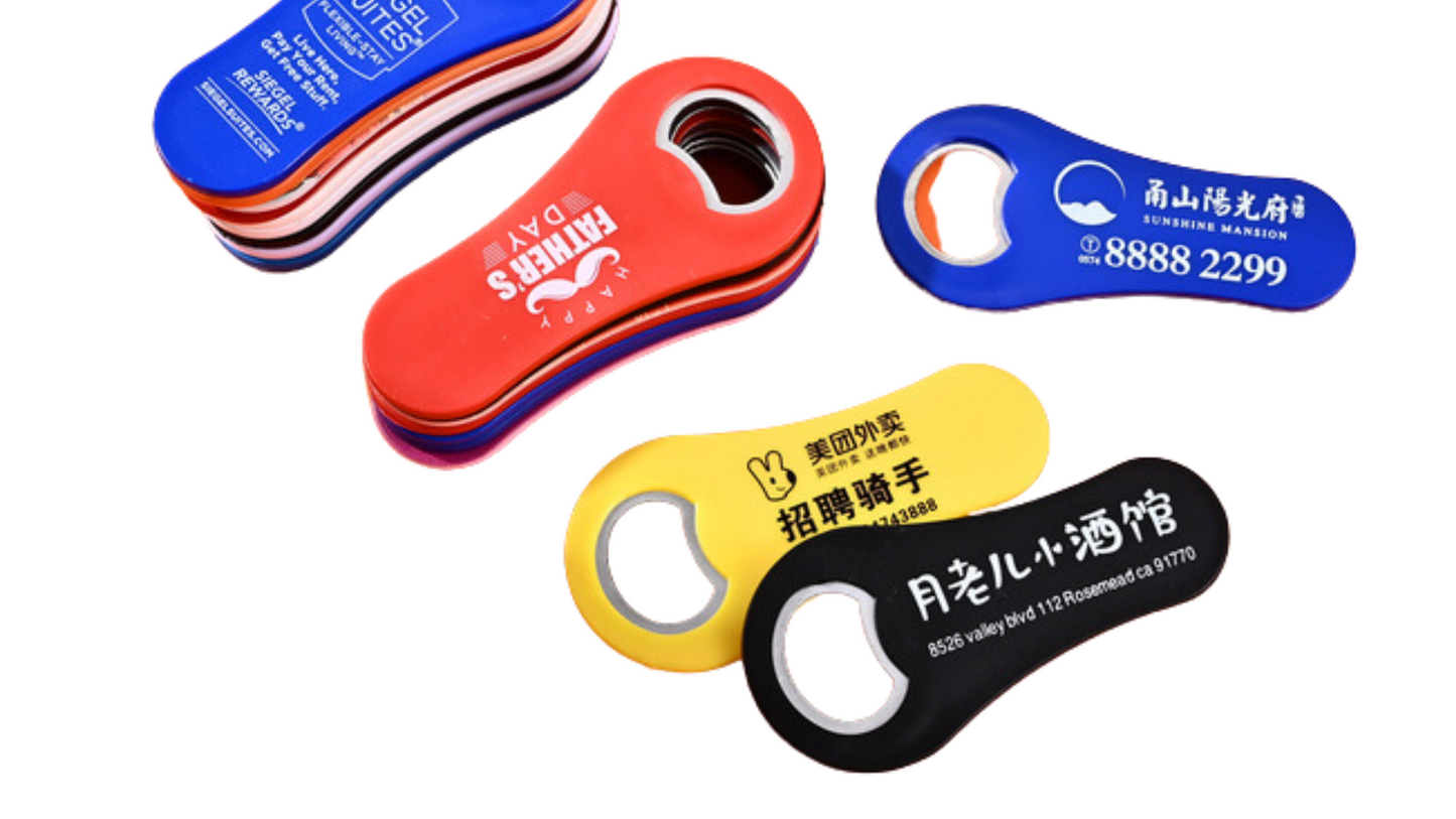 Magnetic Bottle Opener Keychain