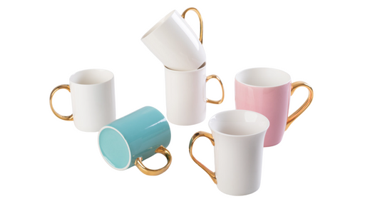 Ceramic Mug with Lid & Spoon