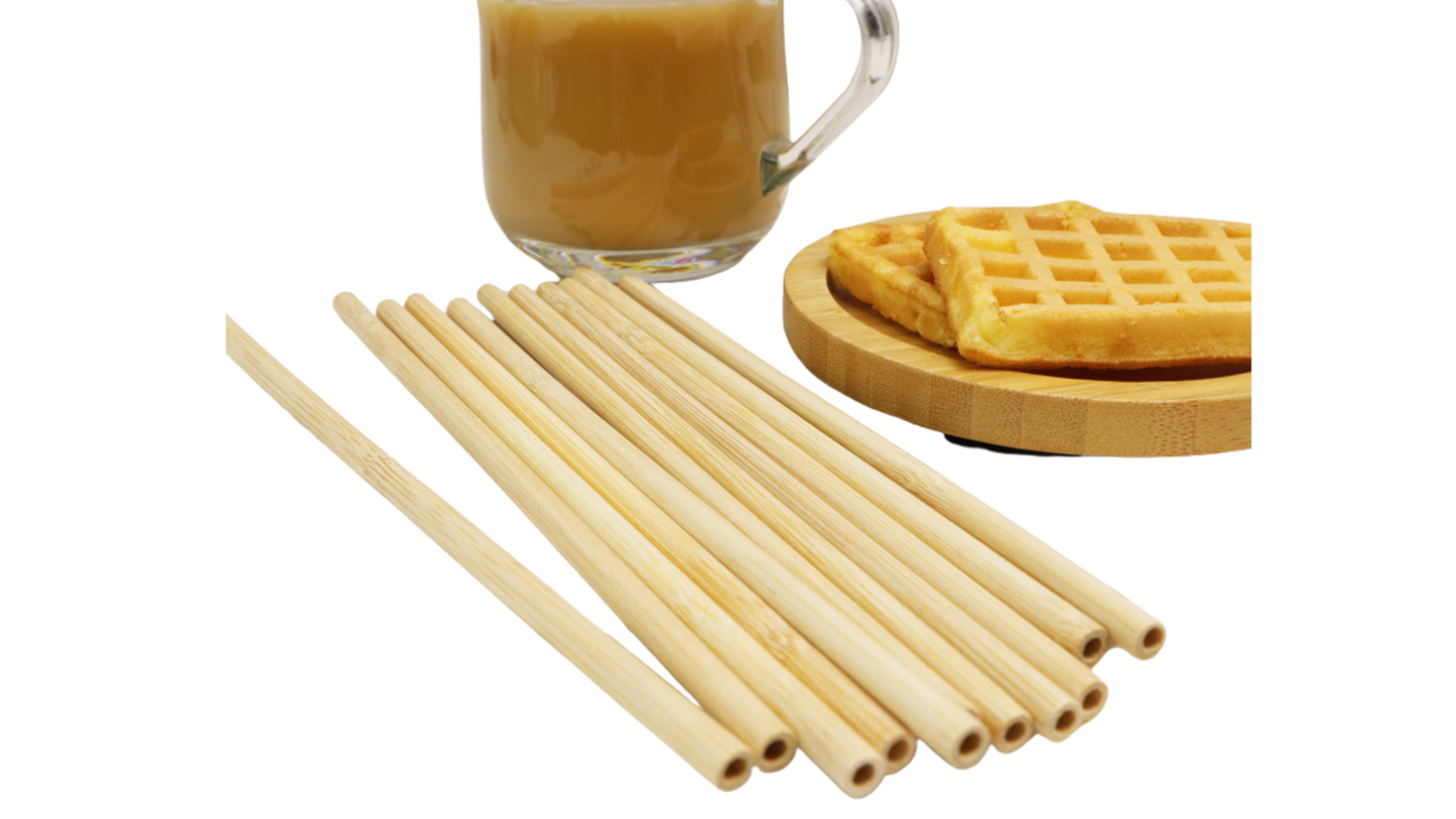Bamboo Flat-Tip Reusable Straw