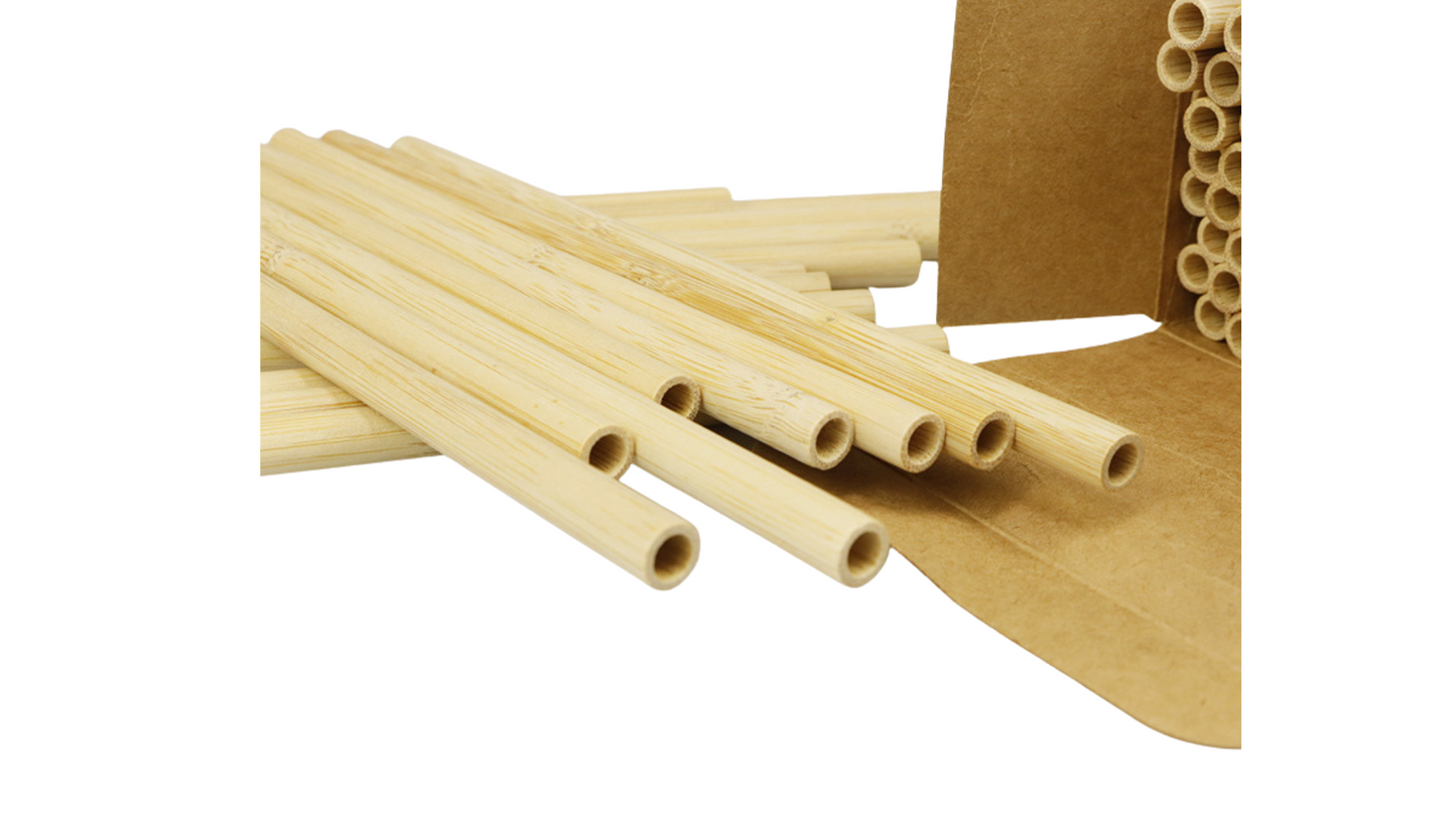 Bamboo Flat-Tip Reusable Straw