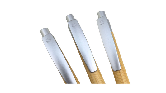 Cross-Border Silver Bamboo Ballpoint Pen