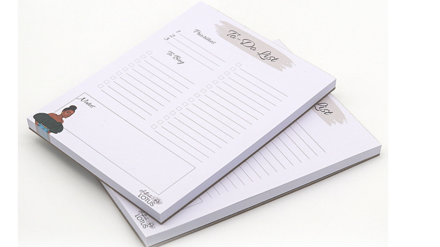 B5 Notepad with Custom Printed Patterns
