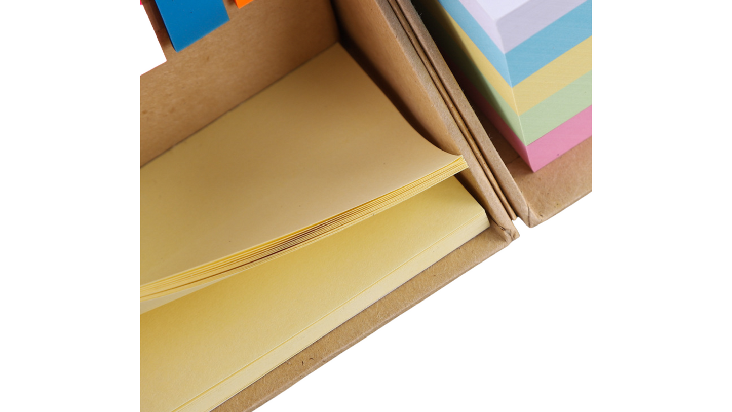 Square Sticky Note Box with Custom Logo