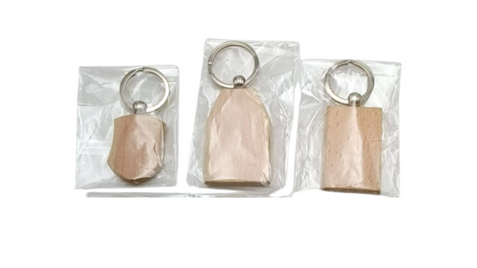 Wooden Creative Handmade Keychain