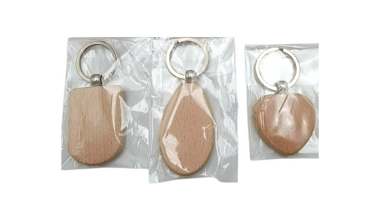 Wooden Creative Handmade Keychain
